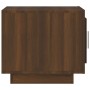 Brown oak plywood coffee table 51x50x45 cm by vidaXL, Coffee table - Ref: Foro24-817230, Price: 48,61 €, Discount: %