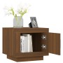 Brown oak plywood coffee table 51x50x45 cm by vidaXL, Coffee table - Ref: Foro24-817230, Price: 48,61 €, Discount: %