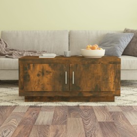 Engineered wood smoked oak coffee table 102x50x45 cm by vidaXL, Coffee table - Ref: Foro24-817231, Price: 63,99 €, Discount: %