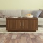 Engineered wood coffee table in brown oak 102x50x45 cm by vidaXL, Coffee table - Ref: Foro24-817233, Price: 58,56 €, Discount: %