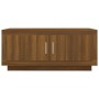 Mesa de centro madera de ingeniería roble marrón 102x50x45 cm de vidaXL, Mesas de centro - Ref: Foro24-817233, Precio: 58,56 ...