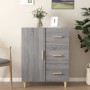 Aparador de madera de ingeniería gris Sonoma 69,5x34x90 cm de vidaXL, Aparadores - Ref: Foro24-817352, Precio: 75,02 €, Descu...