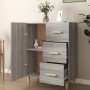 Sonoma gray engineered wood sideboard 69.5x34x90 cm by vidaXL, Sideboards - Ref: Foro24-817352, Price: 75,02 €, Discount: %