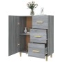 Aparador de madera de ingeniería gris Sonoma 69,5x34x90 cm de vidaXL, Aparadores - Ref: Foro24-817352, Precio: 75,02 €, Descu...