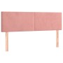 Cama box spring con colchón terciopelo rosa 140x200 cm de vidaXL, Camas y somieres - Ref: Foro24-3127378, Precio: 436,77 €, D...