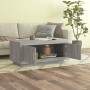 Sonoma gray plywood coffee table 102x50x45 cm by vidaXL, Coffee table - Ref: Foro24-817232, Price: 73,28 €, Discount: %