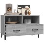 TV stand made of gray Sonoma plywood, measuring 80x30x30 cm. by vidaXL, TV Furniture - Ref: Foro24-817493, Price: 58,19 €, Di...