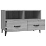 TV stand made of gray Sonoma plywood, measuring 80x30x30 cm. by vidaXL, TV Furniture - Ref: Foro24-817493, Price: 58,19 €, Di...