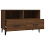 Brown oak plywood TV cabinet 80x36x50 cm by vidaXL, TV Furniture - Ref: Foro24-817494, Price: 58,88 €, Discount: %