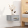 Wall bedside tables 2 pcs Sonoma gray color 35x35x20 cm by vidaXL, Nightstands - Ref: Foro24-817576, Price: 45,56 €, Discount: %