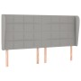 Cama box spring con colchón tela gris claro 180x200 cm de vidaXL, Camas y somieres - Ref: Foro24-3127981, Precio: 627,92 €, D...