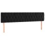 Cama box spring con colchón terciopelo negro 180x200 cm de vidaXL, Camas y somieres - Ref: Foro24-3127687, Precio: 591,56 €, ...