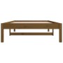 Sofá cama de madera maciza de pino marrón miel 90x190 cm de vidaXL, Camas y somieres - Ref: Foro24-820425, Precio: 77,71 €, D...