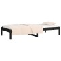 Sofá cama de madera maciza de pino 90x190 cm de vidaXL, Camas y somieres - Ref: Foro24-820426, Precio: 81,99 €, Descuento: %