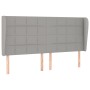 Cama box spring con colchón tela gris claro 160x200 cm de vidaXL, Camas y somieres - Ref: Foro24-3127973, Precio: 595,10 €, D...