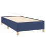 Box spring bed with blue fabric mattress 100x200 cm by vidaXL, Beds and slatted bases - Ref: Foro24-3128507, Price: 396,23 €,...