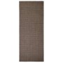 Alfombra de sisal para rascador marrón 100x250 cm de vidaXL, Accesorios de muebles para gatos - Ref: Foro24-3203460, Precio: ...