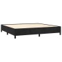 Box spring bed with black velvet mattress 200x200 cm by vidaXL, Beds and slatted bases - Ref: Foro24-3129413, Price: 719,08 €...