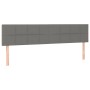 Cama box spring con colchón tela gris oscuro 160x200 cm de vidaXL, Camas y somieres - Ref: Foro24-3130282, Precio: 478,58 €, ...