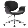 Silla de oficina giratoria de cuero sintético negro de vidaXL, Sillas de oficina - Ref: Foro24-3054824, Precio: 155,79 €, Des...