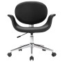 Silla de oficina giratoria de cuero sintético negro de vidaXL, Sillas de oficina - Ref: Foro24-3054824, Precio: 155,79 €, Des...