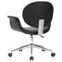 Silla de oficina giratoria de cuero sintético negro de vidaXL, Sillas de oficina - Ref: Foro24-3054824, Precio: 155,79 €, Des...