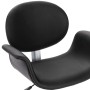 Silla de oficina giratoria de cuero sintético negro de vidaXL, Sillas de oficina - Ref: Foro24-3054824, Precio: 155,79 €, Des...