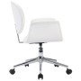 Silla de oficina giratoria de cuero sintético blanco de vidaXL, Sillas de oficina - Ref: Foro24-3054825, Precio: 160,10 €, De...