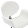 Silla de oficina giratoria de cuero sintético blanco de vidaXL, Sillas de oficina - Ref: Foro24-3054825, Precio: 160,10 €, De...