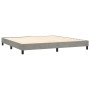 Boxspringbett mit hellgrauer Samtmatratze 200x200 cm von vidaXL, Betten und Lattenroste - Ref: Foro24-3131099, Preis: 572,67 ...