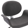 Silla de oficina giratoria de tela gris de vidaXL, Sillas de oficina - Ref: Foro24-3054827, Precio: 166,07 €, Descuento: %