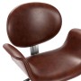 Swivel dining chairs 6 units synthetic leather brown by vidaXL, dining chairs - Ref: Foro24-3054862, Price: 959,00 €, Discoun...