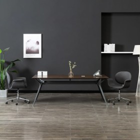 Swivel dining chairs 2 units gray fabric by vidaXL, dining chairs - Ref: Foro24-3054863, Price: 274,99 €, Discount: %