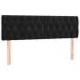 Cama box spring con colchón terciopelo negro 140x200 cm de vidaXL, Camas y somieres - Ref: Foro24-3131143, Precio: 476,34 €, ...