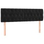 Cama box spring con colchón terciopelo negro 160x200 cm de vidaXL, Camas y somieres - Ref: Foro24-3131149, Precio: 525,60 €, ...