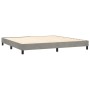 Boxspringbett mit hellgrauer Samtmatratze 200x200 cm von vidaXL, Betten und Lattenroste - Ref: Foro24-3130979, Preis: 583,38 ...