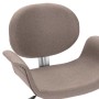 Drehbare Esszimmerstühle 2 Stück Taupe Grauer Stoff von vidaXL, Essstühle - Ref: Foro24-3054869, Preis: 297,32 €, Rabatt: %