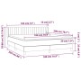 Cama box spring con colchón terciopelo rosa 180x200 cm de vidaXL, Camas y somieres - Ref: Foro24-3131098, Precio: 508,01 €, D...