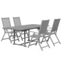 Garden dining set 5 pieces solid acacia wood by vidaXL, Garden sets - Ref: Foro24-3079647, Price: 461,12 €, Discount: %