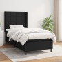 Box spring bed with black fabric mattress 90x200 cm by vidaXL, Beds and slatted bases - Ref: Foro24-3131403, Price: 367,27 €,...