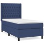 Cama box spring con colchón tela azul 100x200 cm de vidaXL, Camas y somieres - Ref: Foro24-3131655, Precio: 417,40 €, Descuen...