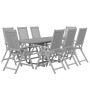 9-piece solid acacia wood garden dining set by vidaXL, Garden sets - Ref: Foro24-3079650, Price: 751,99 €, Discount: %