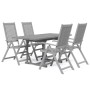 Garden dining set 5 pieces solid acacia wood by vidaXL, Garden sets - Ref: Foro24-3079655, Price: 442,99 €, Discount: %