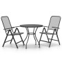 Set de comedor de jardín 3 pzas malla metal expandido antracita de vidaXL, Conjuntos de jardín - Ref: Foro24-3084713, Precio:...