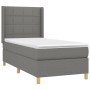 Boxspringbett mit dunkelgrauer Stoffmatratze 90x190 cm von vidaXL, Betten und Lattenroste - Ref: Foro24-3131954, Preis: 331,3...