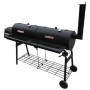 Barbacoa ahumadora Nevada XL negra de vidaXL, Barbacoas - Ref: Foro24-40254, Precio: 301,98 €, Descuento: %