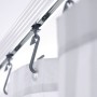 RIDDER Corner Shower Curtain Rail with Hooks Chrome 52500 by RIDDER, shower bars - Ref: Foro24-421543, Price: 40,45 €, Discou...