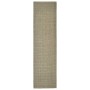 Sisal rug for scratching post gray taupe 80x300 cm by vidaXL, Cat Furniture Accessories - Ref: Foro24-3203491, Price: 137,99 ...