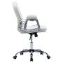 Silla de oficina giratoria de cuero sintético blanco de vidaXL, Sillas de oficina - Ref: Foro24-289362, Precio: 137,99 €, Des...