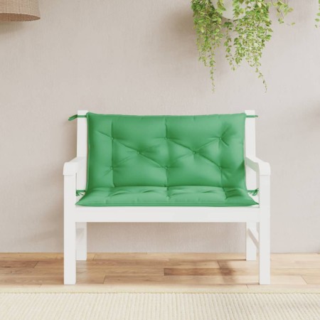 Garden Bench Cushions 2 Pcs Green Oxford Fabric 100x50x7 cm by vidaXL, Cushions for chairs and sofas - Ref: Foro24-314997, Pr...